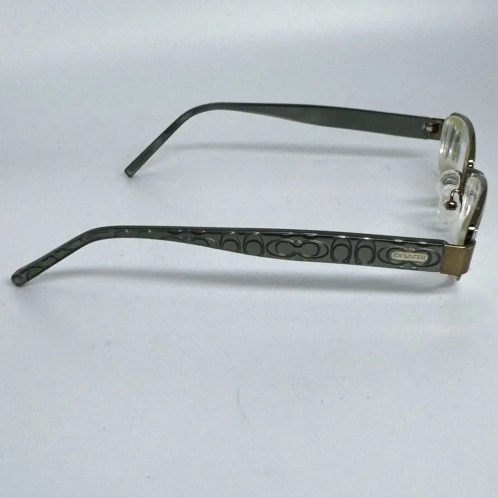 Coach Laverne 247 Olive Half‎ Rim Eyeglasses Frames 50-18 135 Women H16020